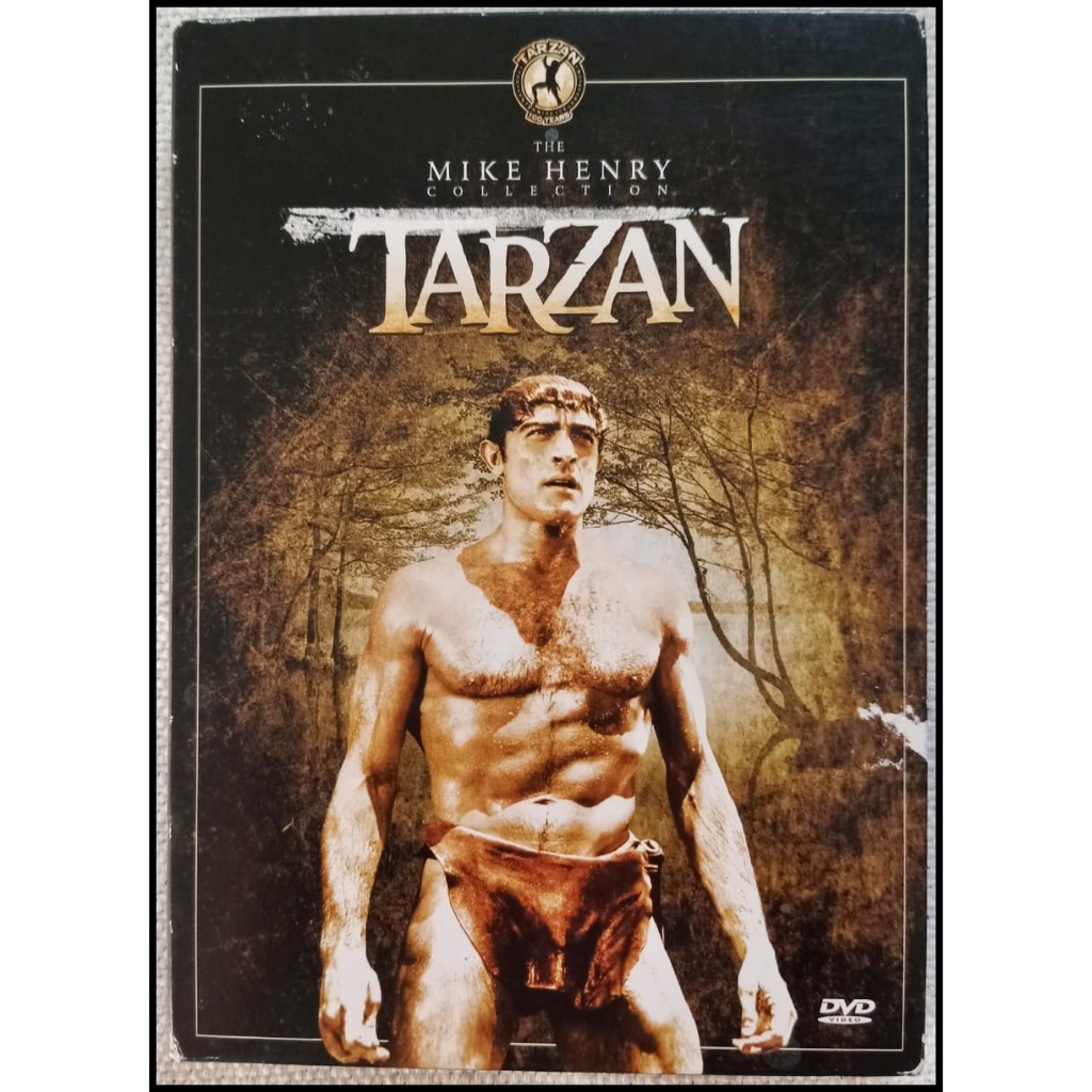 BOX DVD Mike Henry COLLECTION - TARZAN - Original com Luva