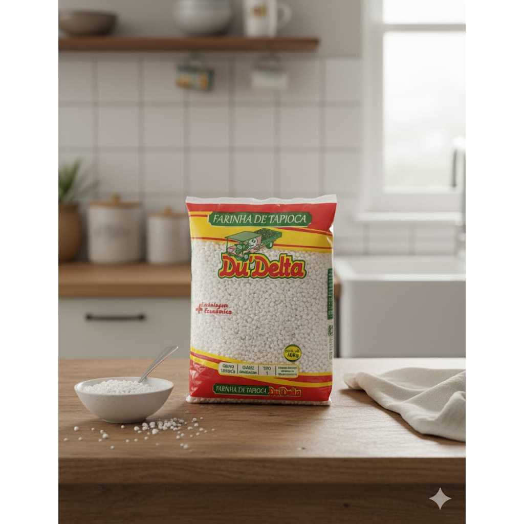 Farinha de tapioca Torrada ,Norte do Brasil granulada 400g