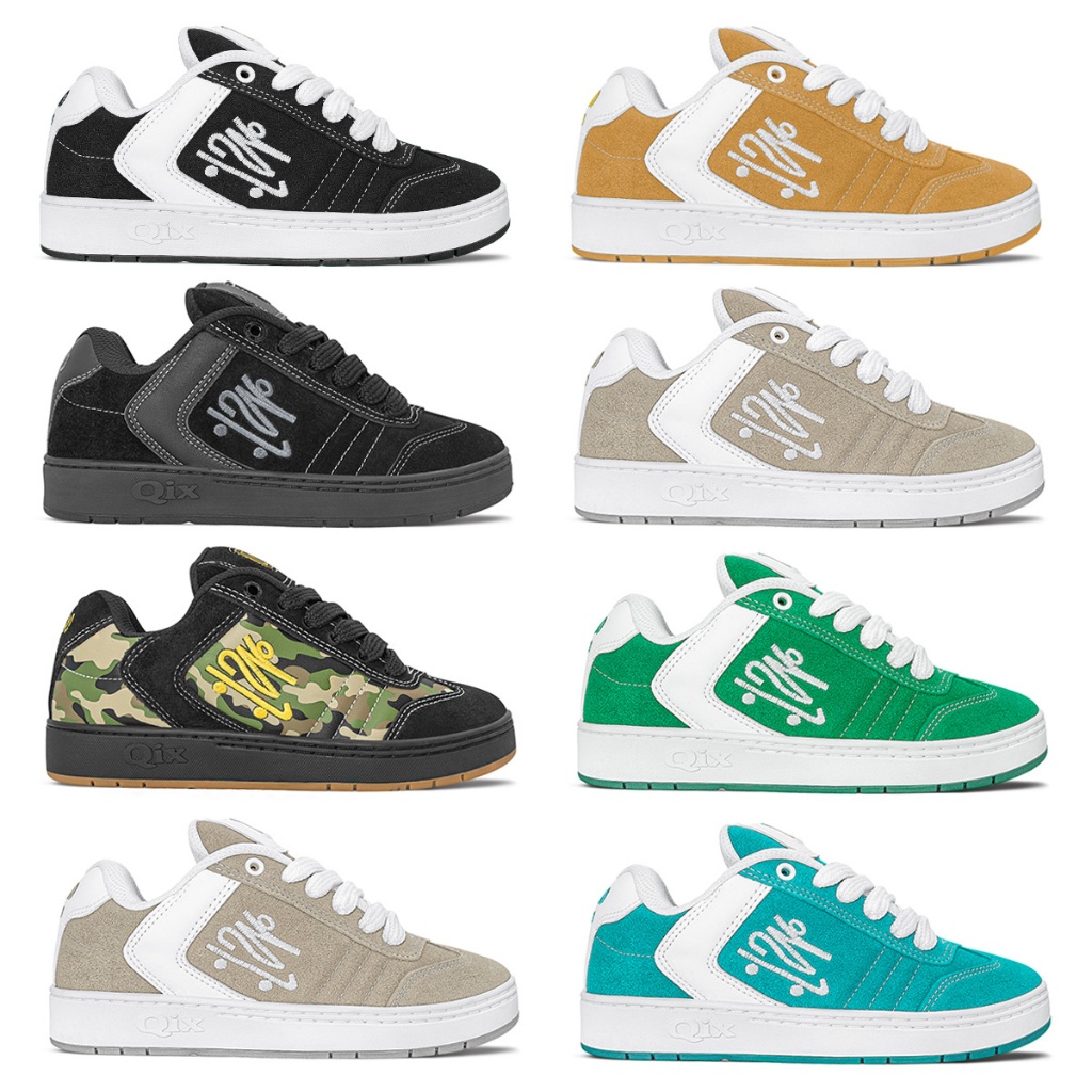 Tênis Qix Skate Chorão Lado B Original Masculino/Feminino - Varias Cores Disponível em Oferta na Shopee