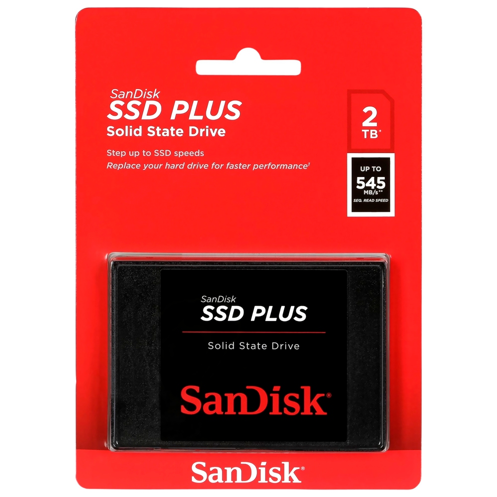 HD SSD SanDisk 2TB SATA III 2.5” G28 Plus – Alta Velocidade 545/515 MB/s — imagem 2 de 2