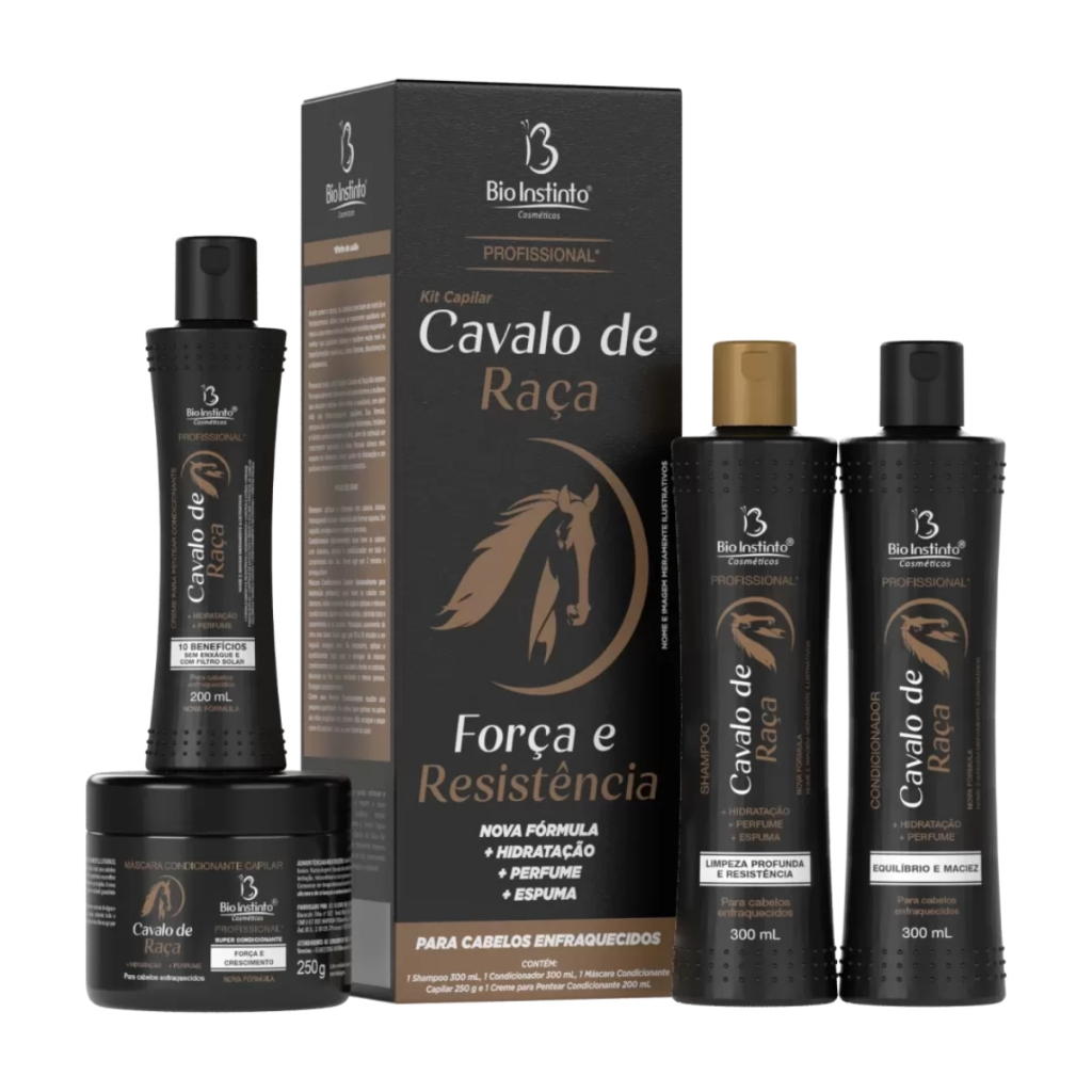 Kit Cavalo de Raça Bio Instinto em Oferta na Shopee