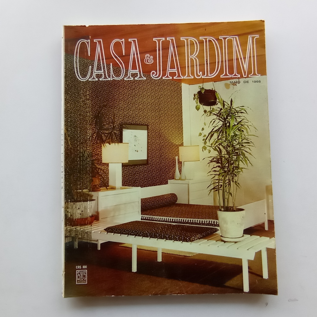 Revista Casa & Jardim nº 136 - Maio/1966 - Arquitetura / Decoração / Paisagismo