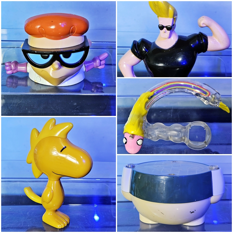 Peças de Reposição Coleção Cartoon Network e Snoopy Mc Donalds