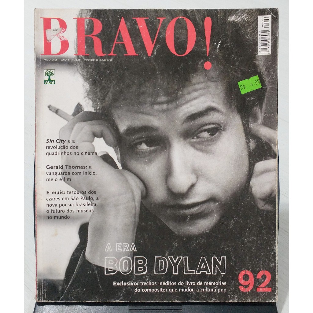 Revista Bravo! - nº 92 - Bob Dylan