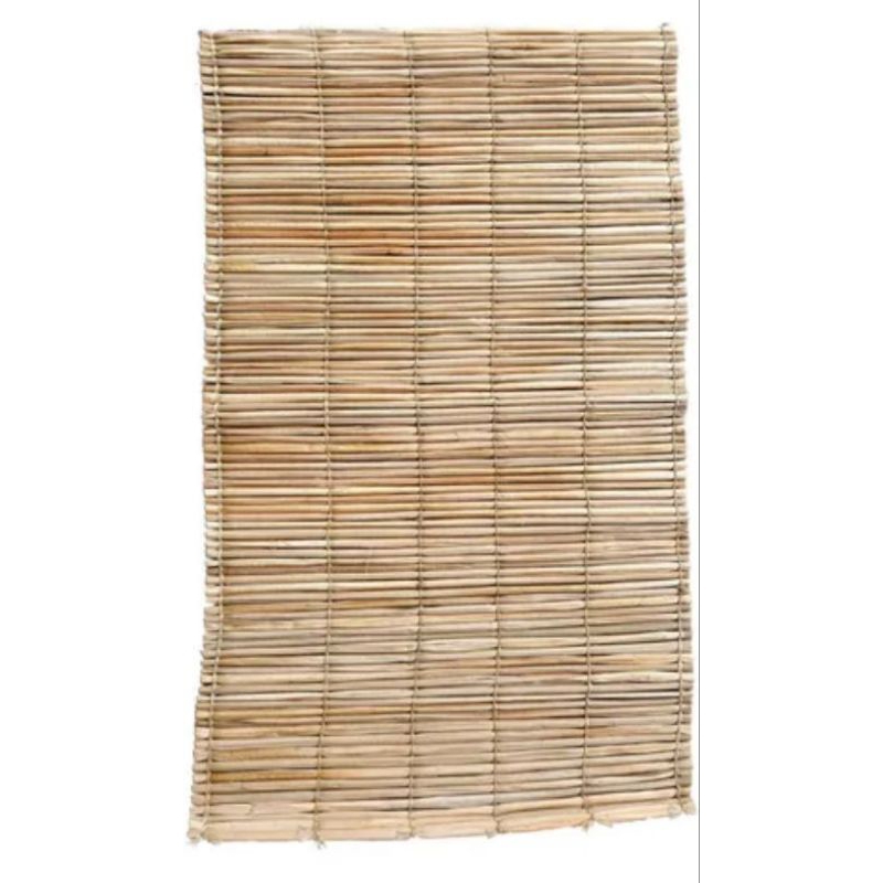 1,90x1,00 ESTEIRA DE PALHA DE TABOA GROSSA | NATURAL, DECORAÇÃO, PERGOLADOS, PIQUENIQUES.