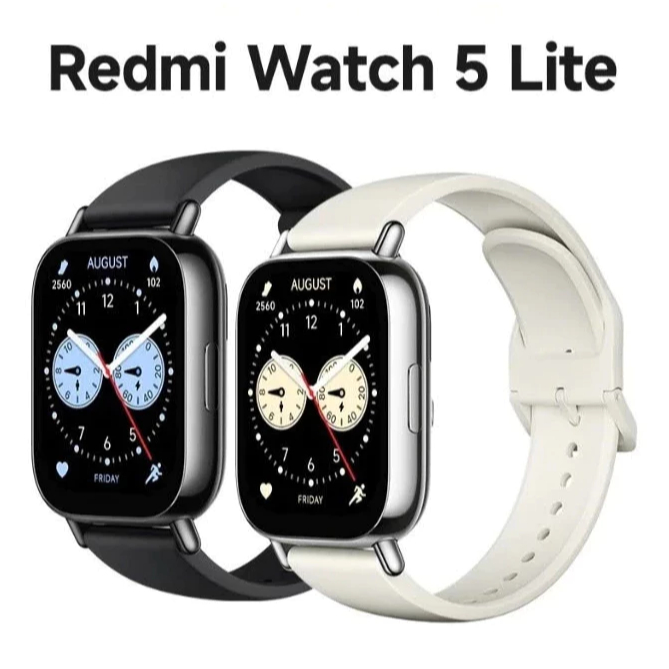 Smartwatch Redmi Watch 5 Lite com GPS e tela AMOLED de 1,96 polegadas Bateria com Autonomia de até 18 dias