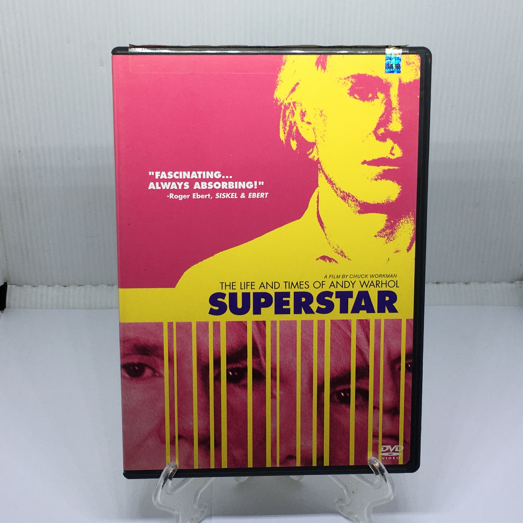 DVD - The Life and Times of Andy Warhol - Superstar - Importado - Região 1