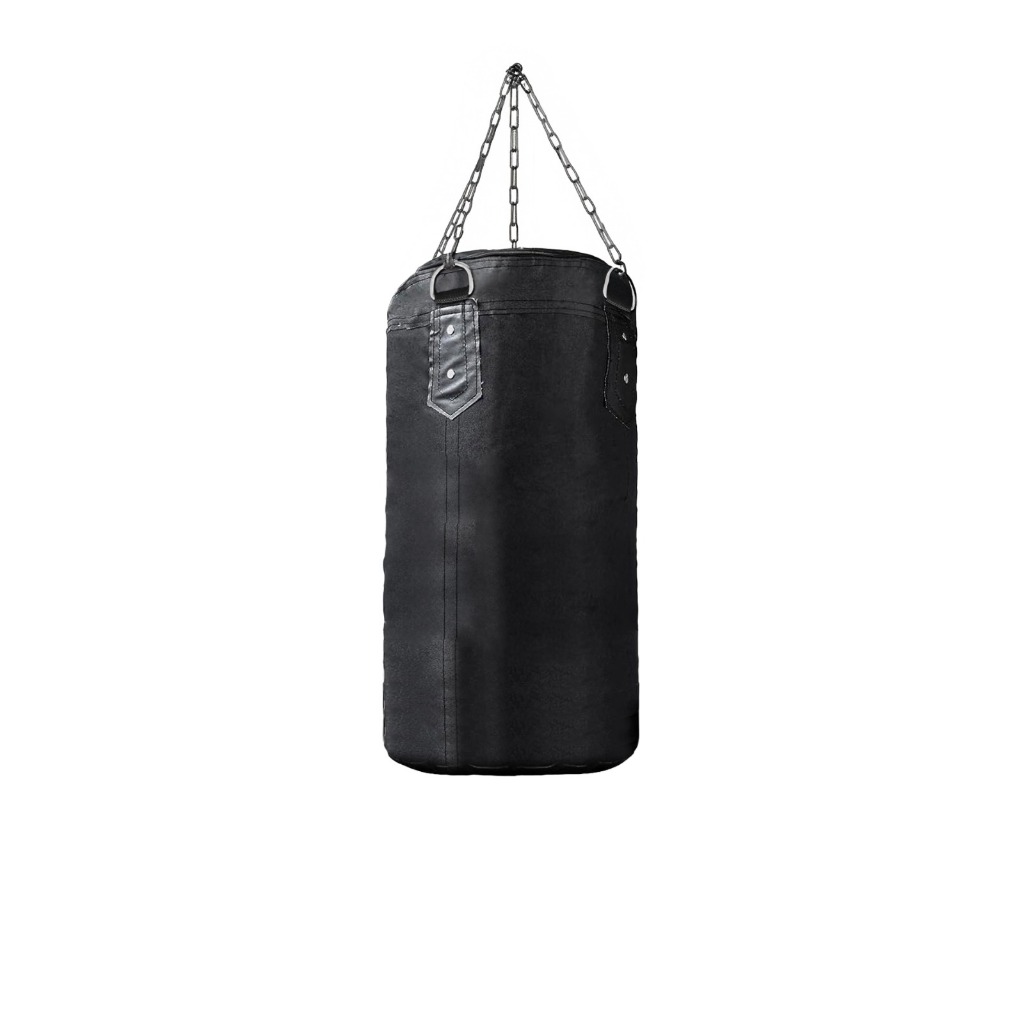 Saco de Pancadas Boxe Reforçado Corrente 60cm Treino Muay Thai MMA JustGoFit