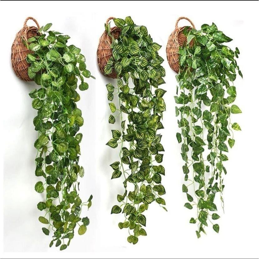 Arranjos Completos 3 Kit Com 6 Pendentes + 3 Vasos Trançado Marrom em Oferta na Shopee