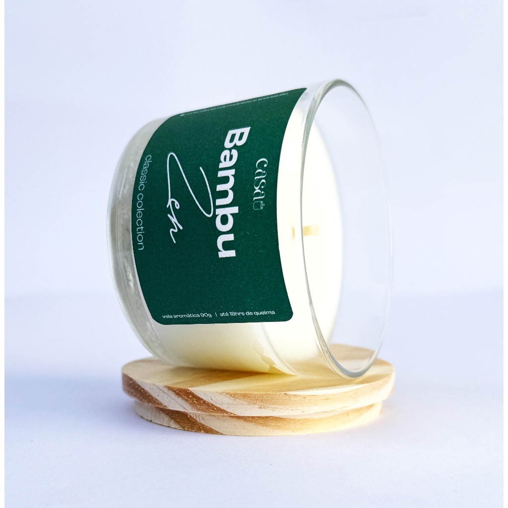Imagem Vela Aromática Bambu Zen CasaVela 90g