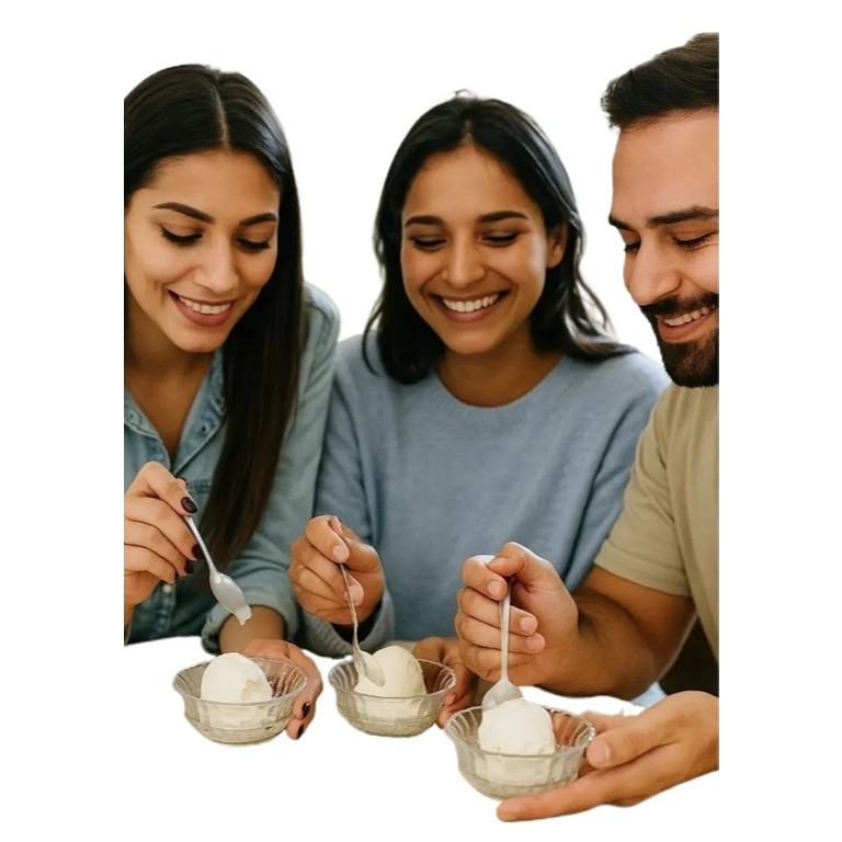 Conjunto 3 Potes Vidro Bowl Tampa Cozinha Refratário