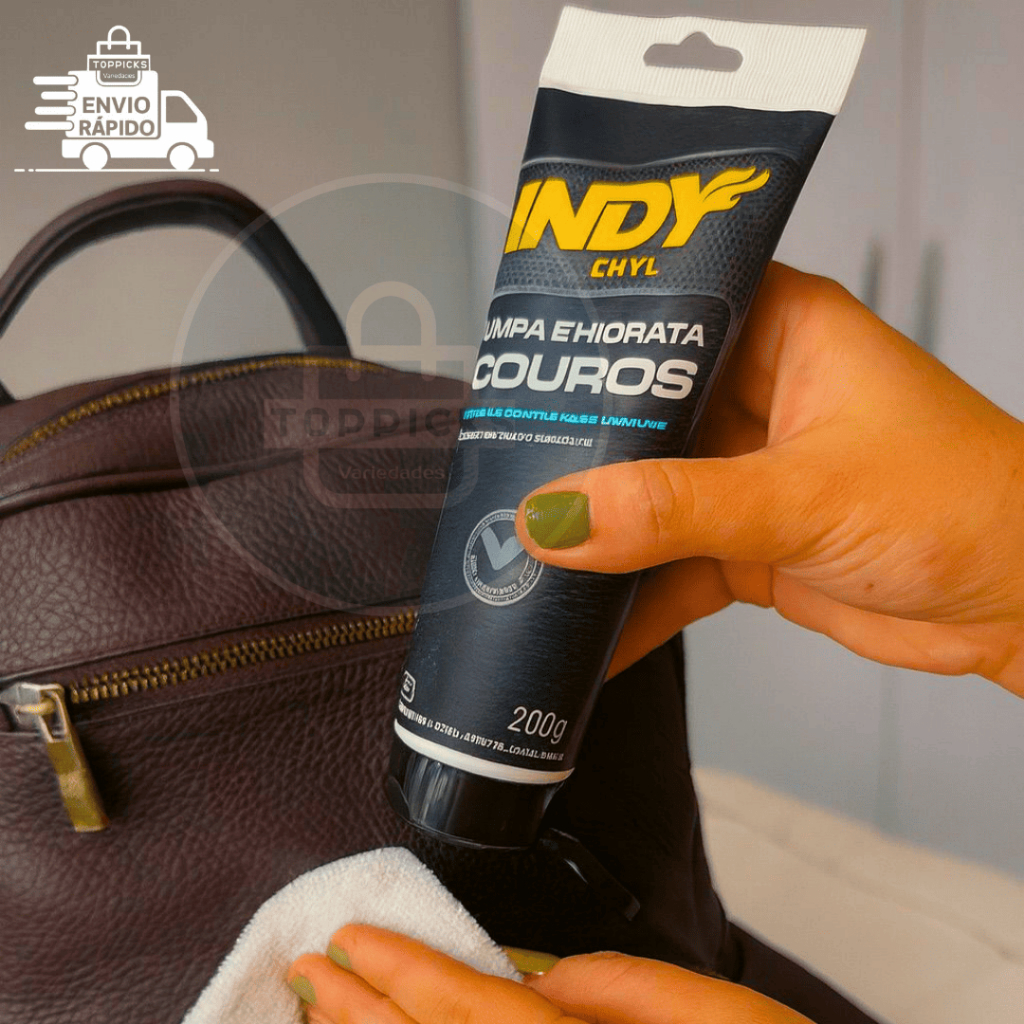 Limpa e Hidrata Couro Uso Automotivo Uso Em Jaqueta Casaco Sapato Mochila Bolsa Revitalizador De Couro 200g em Oferta na Shopee