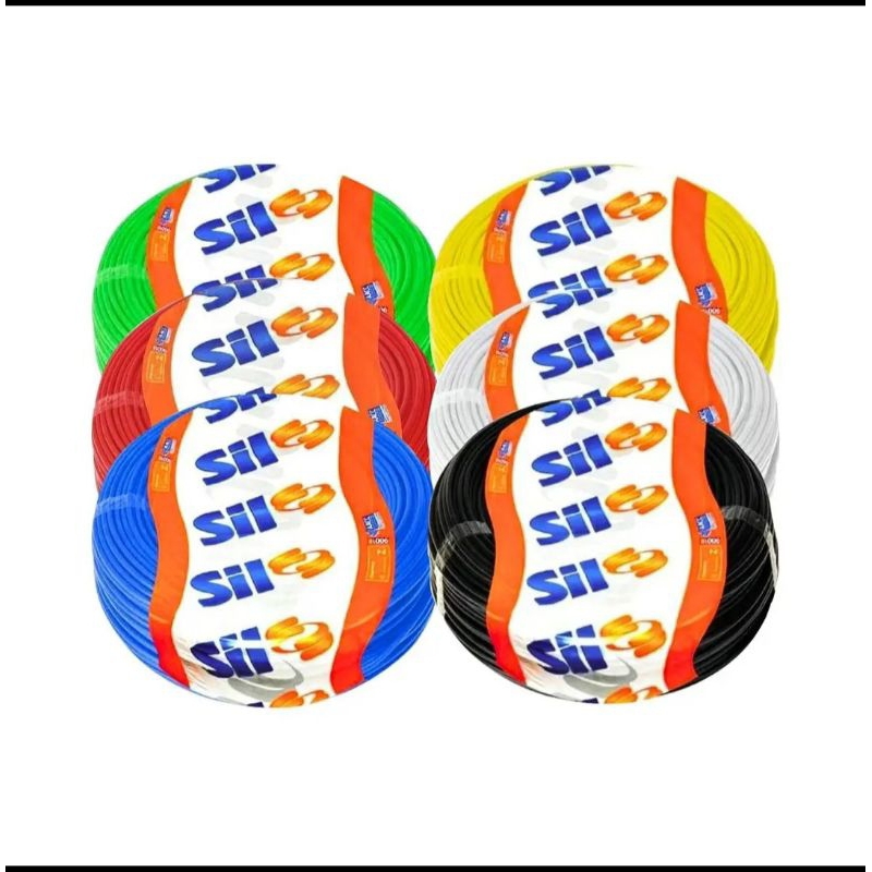 cabo 2.5mm2   rolo com 100 metros ( Sil original )