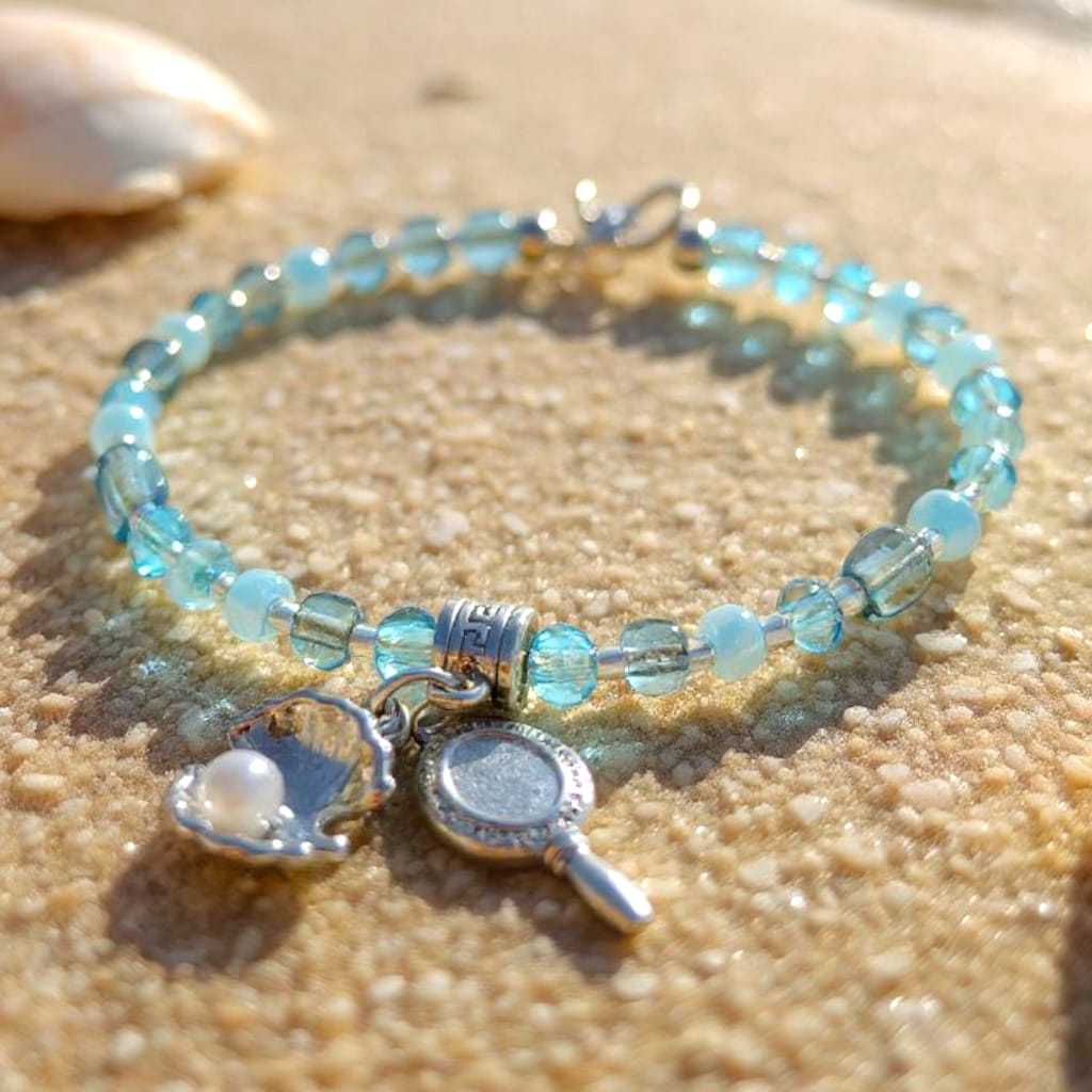 Pulseira de Proteção Joia de Iemanjá – Proteção e Estilo com a Bênção de Iemanjá.