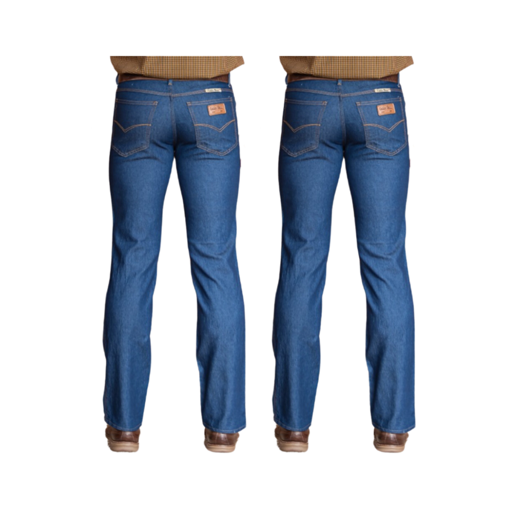 KIT COM 2 CALÇAS JEANS MASCULINA BASICA TRABALHO SERVIÇO LYCRA ESTILO BASIC