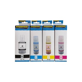 Kit 4 tintas para Epson L3250, L3150, L3210, L3110 (T544, T504)
