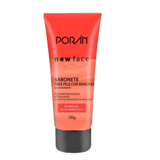 Sabonete Pele com Manchas New Face Poran 100g