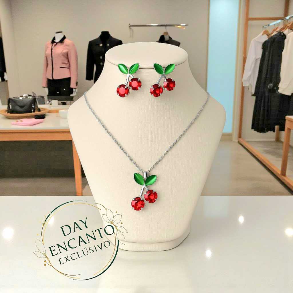 Brinco Cereja Prata: Onde Comprar | BuscaProdutos