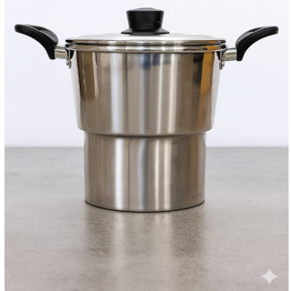 Cuscuzeira Individual Nordestino Alumínio - Cozimento a vapor - com alça Nº12 N°16 Nº18 Cuscuzeiro em Oferta na Shopee