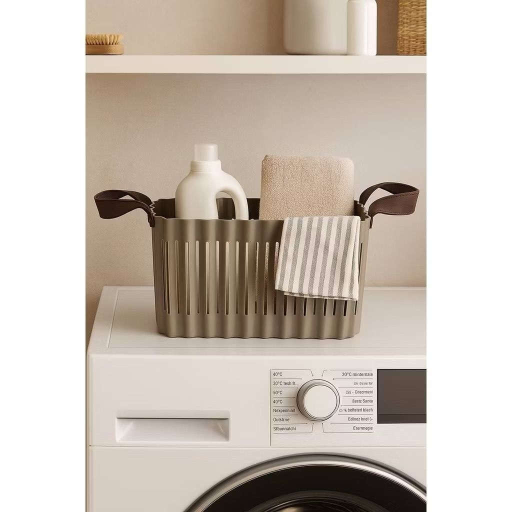 Cestos com 4 pcs Organizadores Multiuso Gaveta Armário Lavanderia - HU42601/HU42602/HU42603/HU4260