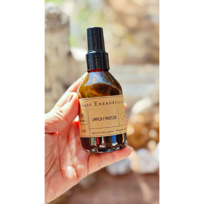 Spray Energetico  Limpeza e Proteção com Ervas Naturais e oleo essencial