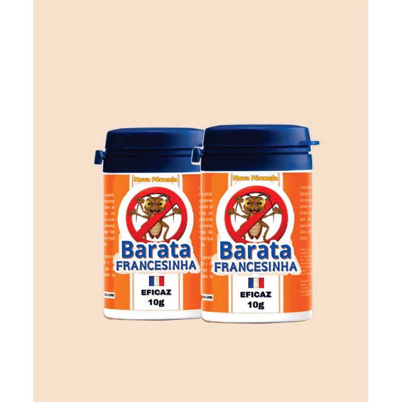 2-Barata Francesinha 10Gramas-Poderoso-eficaz-compatível com safira em Oferta na Shopee