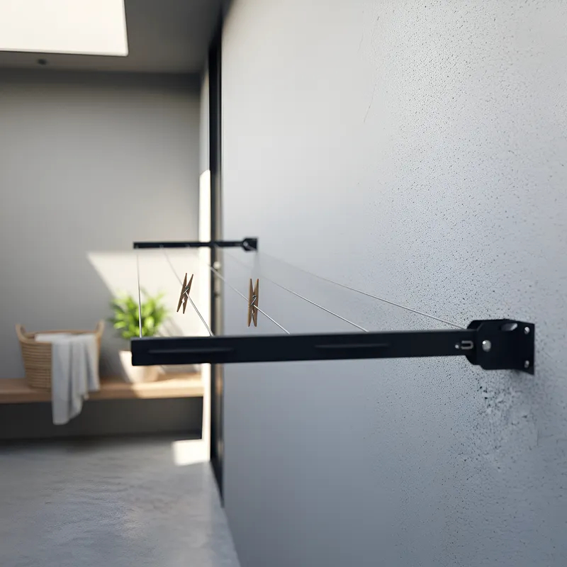 Kit Até 4 Varais Dobrável Retrátil De Ferro Reforçado extensão de até 5 Metros - ENVIO IMEDIATO. em Oferta na Shopee