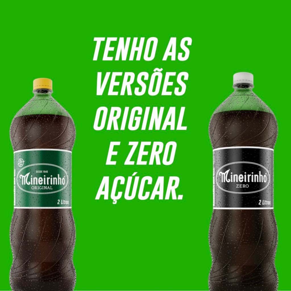 Refrigerante Mineirinho 2L  Original Chapéu de Couro, Tradição 1946 | Mineirinho Zero