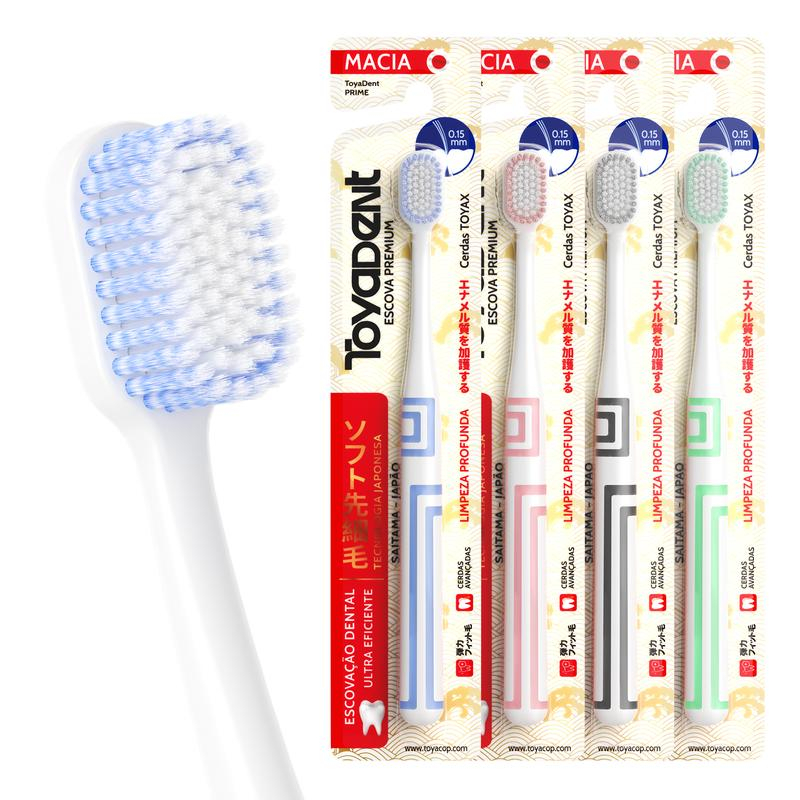 TOYADENT Prime Escova de Dente Adulto, Livre de BPA em Oferta na Shopee