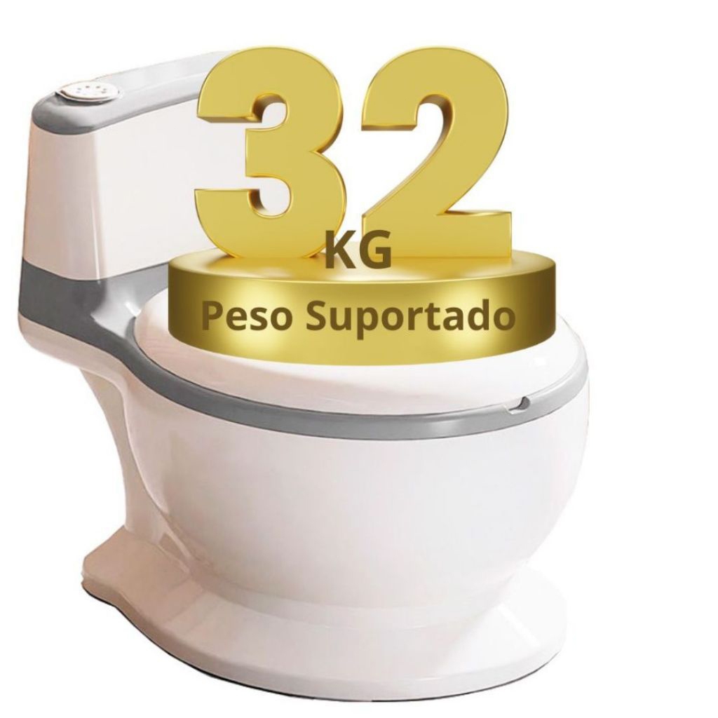 Troninho Pinico Infantil Simulador de Descarga, Desfralde e Design Divertido para Bebês em Oferta na Shopee