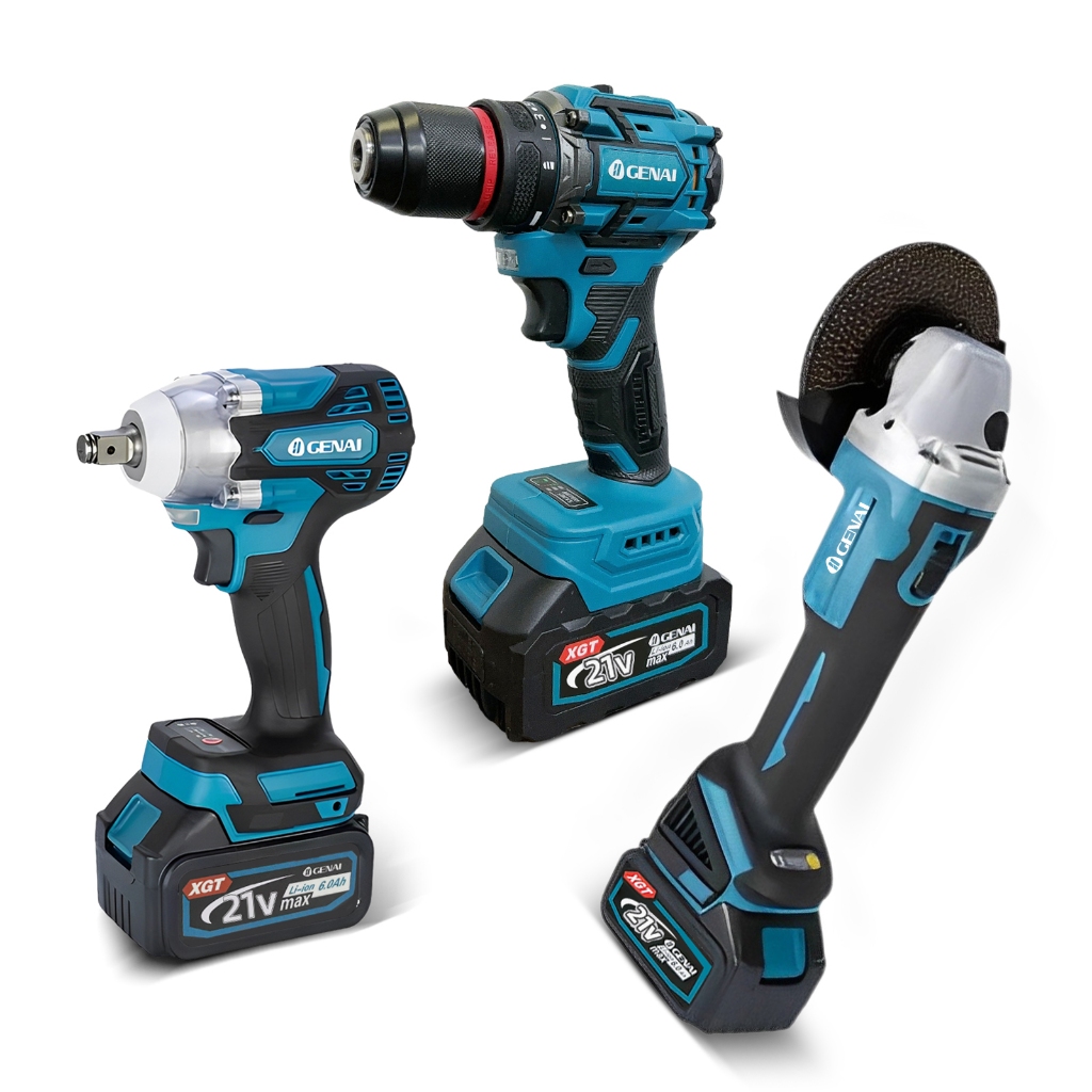 Brushless 21V Ferramentas Multifunções 3 Em 1 Bateria Parafusadeira Chave Pneumatica Esmerilhadeira em Oferta na Shopee