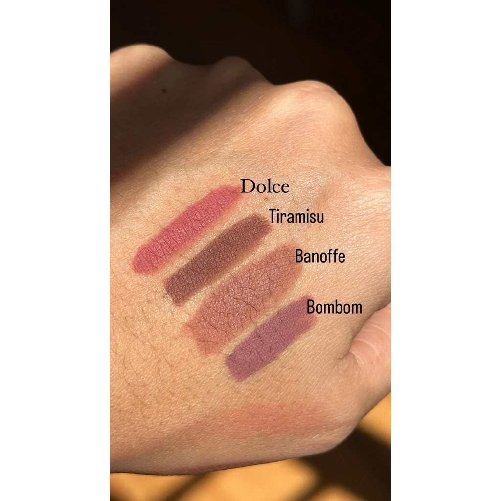 4 Cores Multifuncionais! Lápis de Contorno Labial Fenzza Choco Fun - Textura Macia e Suavidade na Aplicação Cosméticos.. — imagem 2 de 2