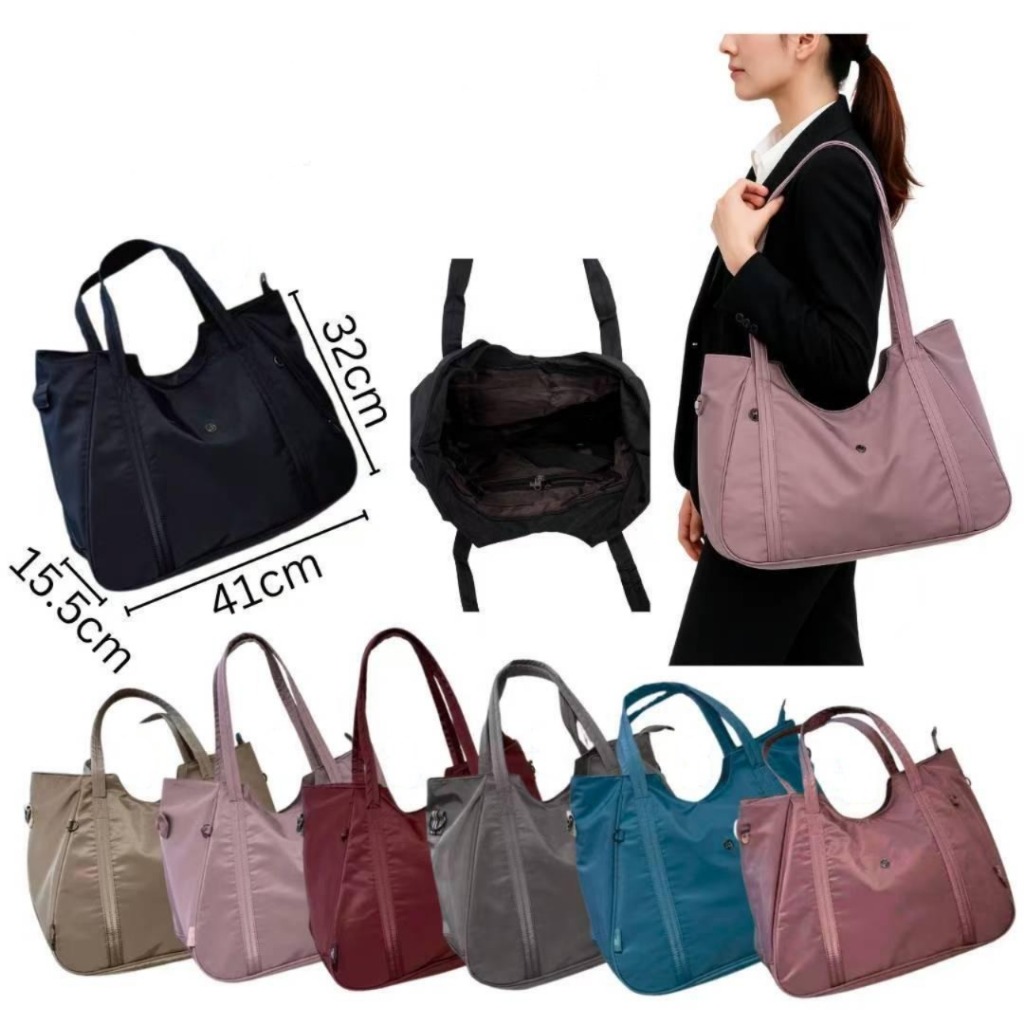 Bolsa Feminina Grande Reforçada E Impermeável Com Alça de Ombro E Alça Transversal Forro Liso em Oferta na Shopee