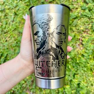 Copo Térmico THE WITCHER 473ml – Personalizado em Gravação 360° a Laser em Oferta na Shopee
