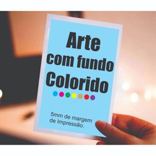 200unid de cartões 7x10cm agradecimento personalizado COM SUA ARTE FRENTE E FRENTE E VERSO. em Oferta na Shopee