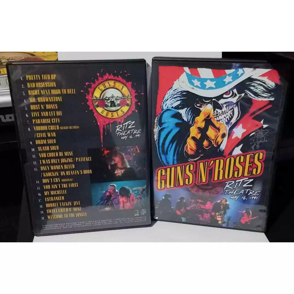 DVD Guns N' Roses - Live at The Ritz - Ritz Theatre - May 16,1991