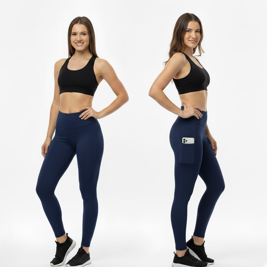Calça Legging Suplex com Bolso em Oferta na Shopee