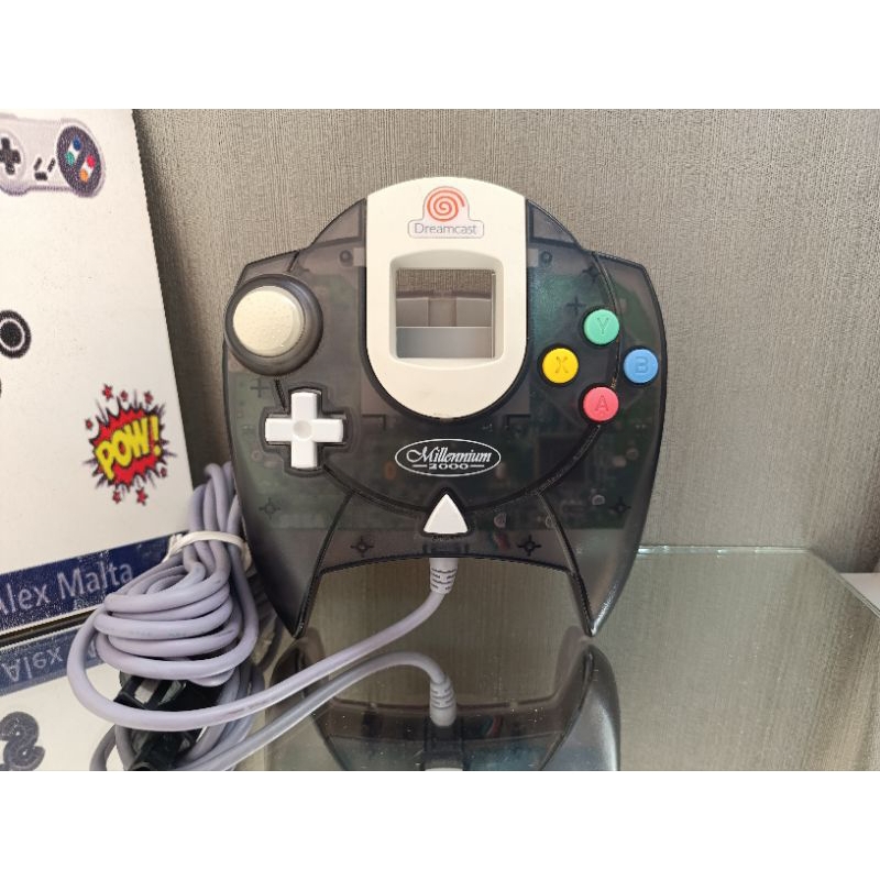 CONTROLE ORIGINAL DREAMCAST EDIÇÃO MILLENIUM 2000