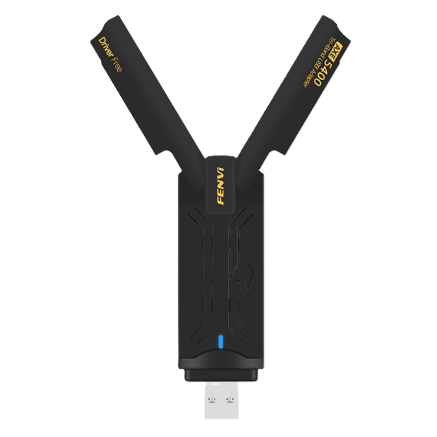 Adaptador Usb Wifi 6e Sem Fio Fenvi Axe 5400mbps 6g/5g/2.4ghz RTL8832CU