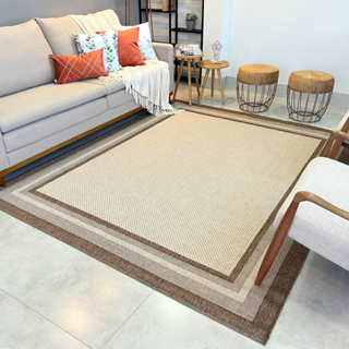 Tapete Moldura Eco Nature Decorativo Antiderrapante Luxo Sala e Quarto Chumbo Marrom Bege em Oferta na Shopee