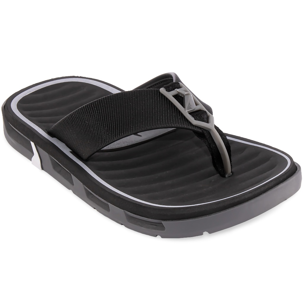 Chinelo Rider R Feat Dedo Original 12558 Confortável Preto e Cinza