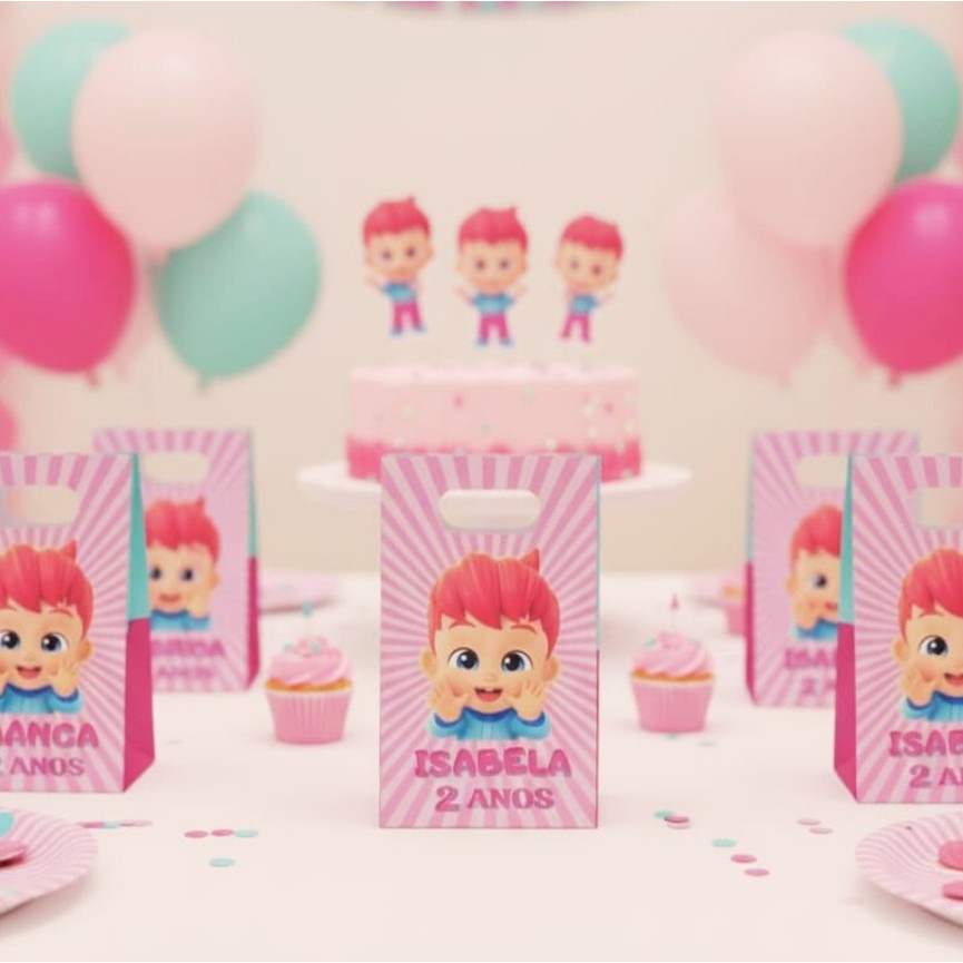 Lembrancinhas Sacolinhas Personalizadas BEBEFINN