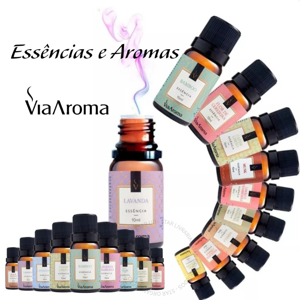 Imagem Essência VIA AROMA 10ML - diversas