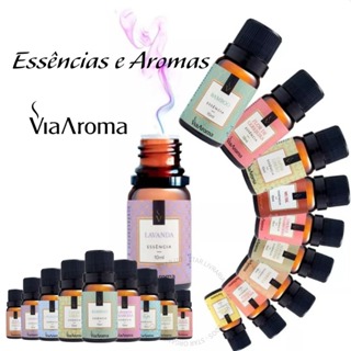 Essência VIA AROMA 10ML - diversas em Oferta na Shopee