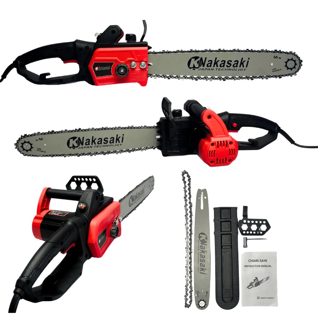 Moto Serra Elétrica Muito Potente 2300W Sabre de 48CM Eletrosserra NK