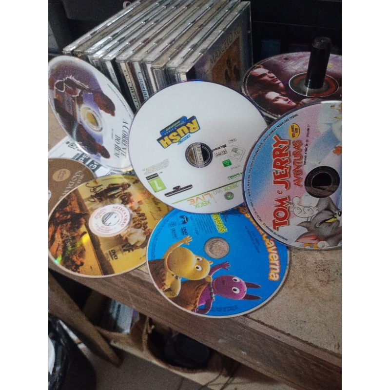 60 CDS DVD'S Artesanatos Decoração e Festas