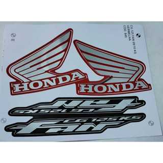 Kit Faixa Adesivo Fan Cg 125 Ks Vermelha 2009 2010 em Oferta na Shopee