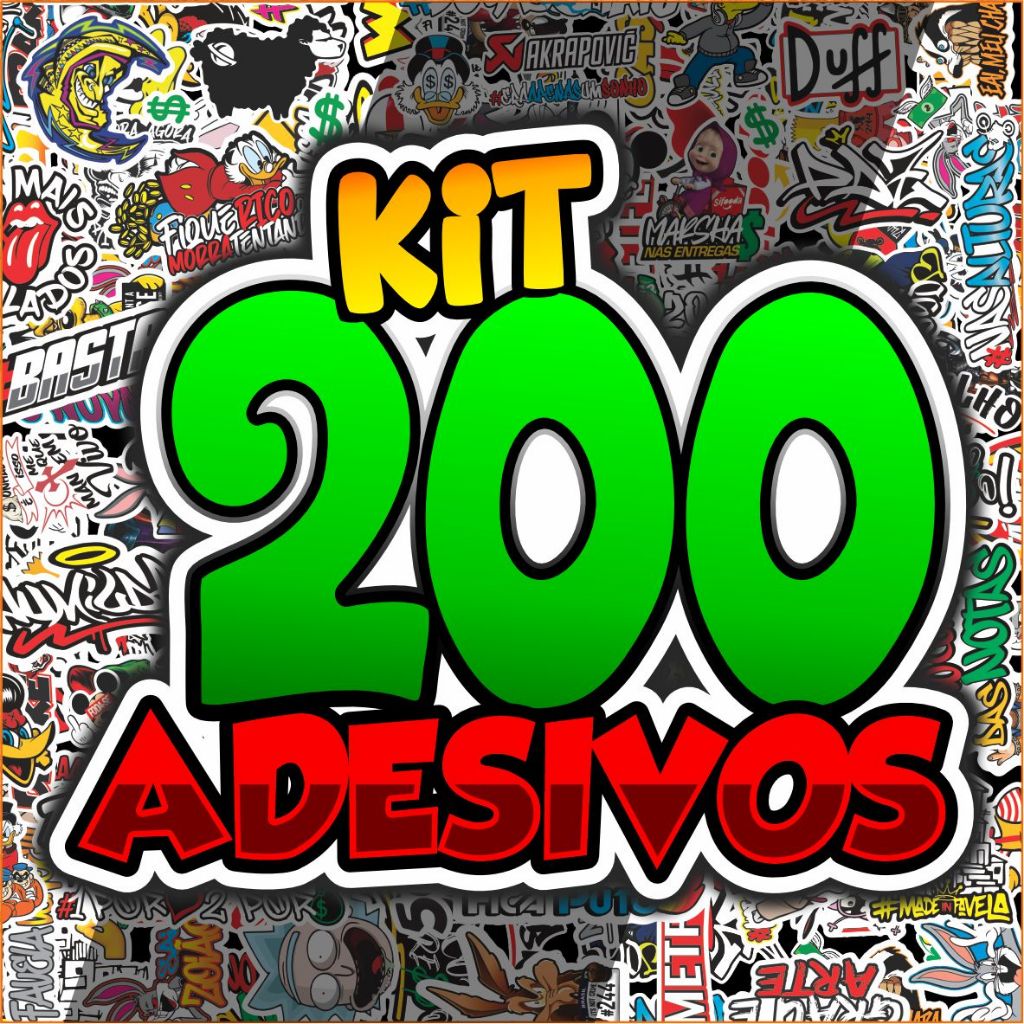 Kit 200 Adesivos para Capacete Moto Bike e Carro - Figurinhas Grau 244 Aranha Frases - Aprova d’Água