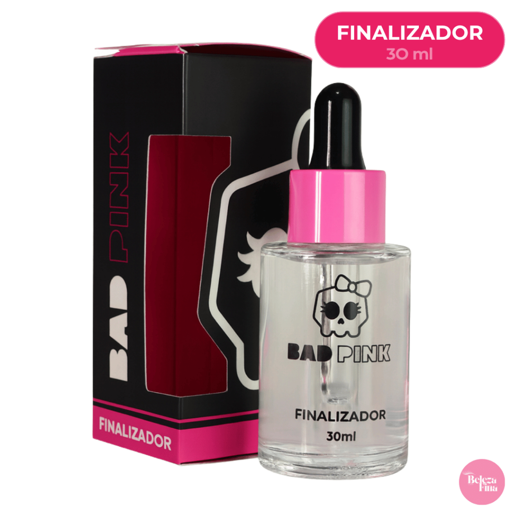 Finalizador Bad Pink Para Extensão De Cílios Acelerador 30ml