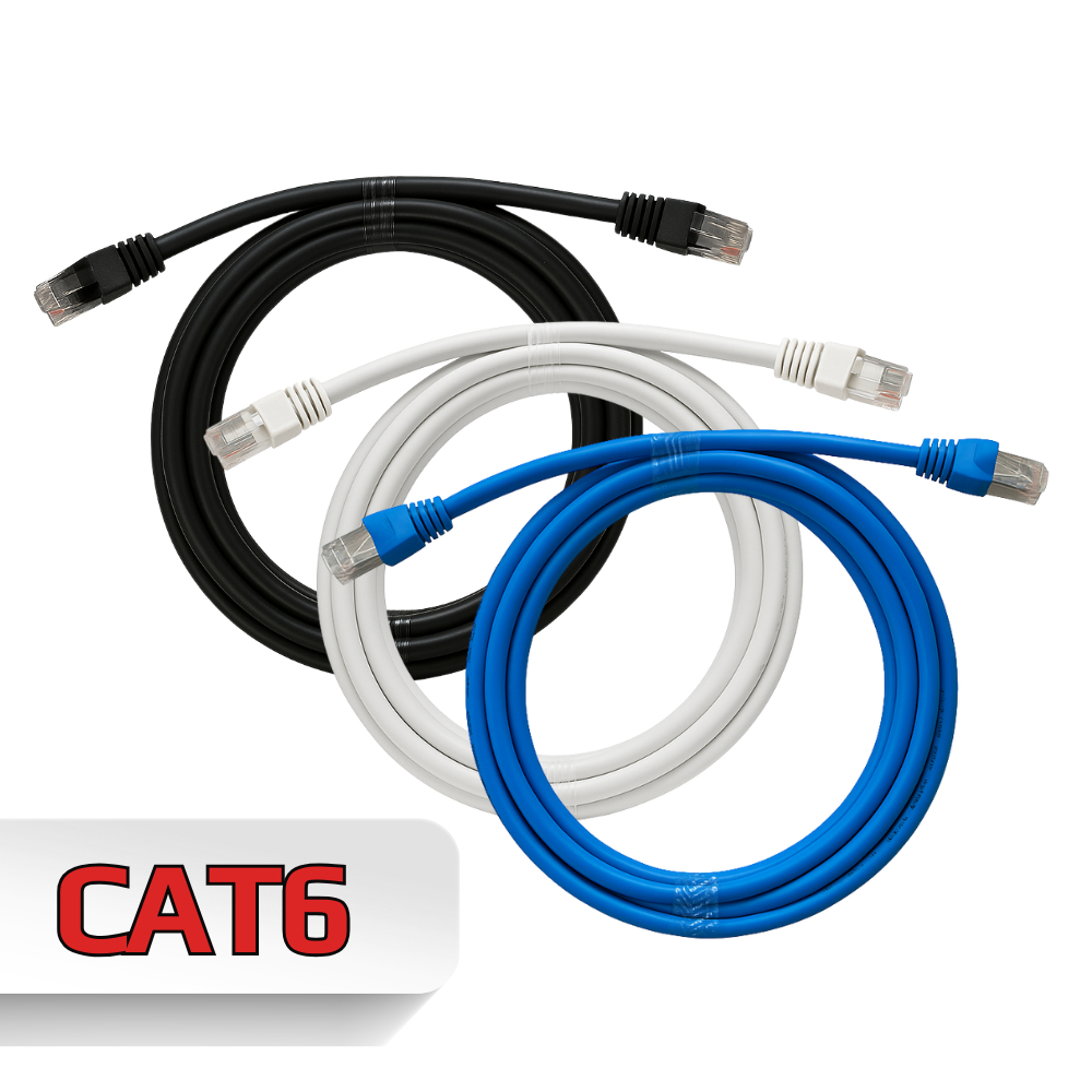 Cabo de Rede Cat6 Com Conector Blindado Alta Velocidade 2 a 15 Metros até 1000Mbps em Oferta na Shopee